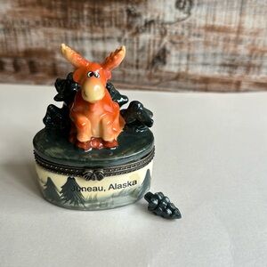 Juneau Alaska collectible trinket box